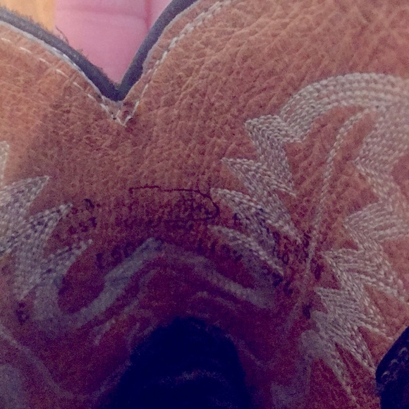 ✨SOLD✨JUSTIN VINTAGE COWBOY BOOTS - Picture 6 of 16